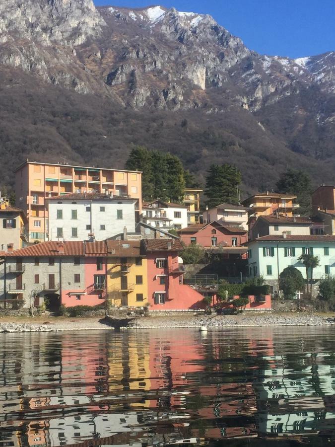 In centro Ca' Leandro Vista lago Lierna Exterior foto